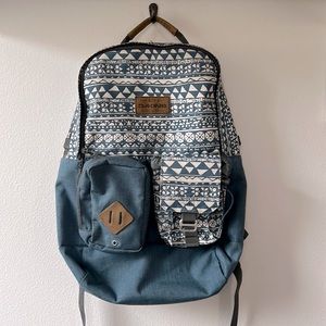 Dakine 33L Travel Laptop Backpack Aztec Wave Blue Unisex